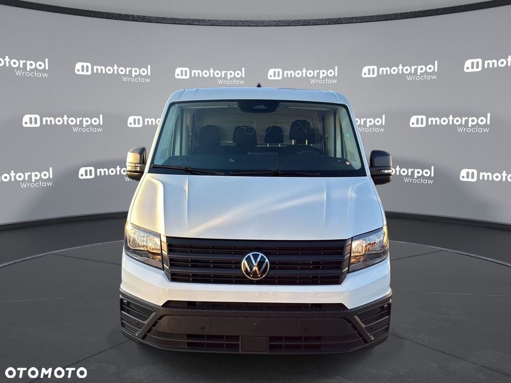 Volkswagen Crafter 35 WYWROTKA/7 os./ Podw. Kabina L4, 2.0BiTDI 163 KM, r.o. 4490 mm - 2