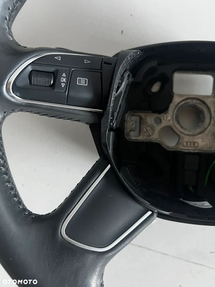 KIEROWNICA SKÓRA ŁOPATKI 8U0419091C AUDI Q3 8U A3 8V A4 8K Q5 8R Q7 4L * - 3