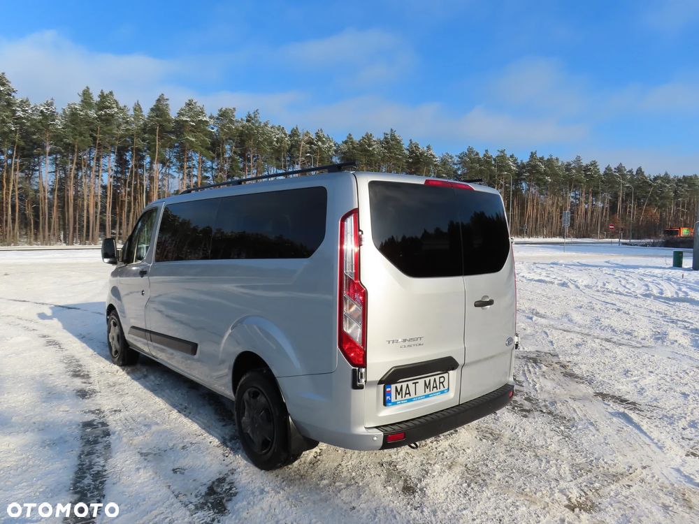 Ford Transit CUSTOM 2.0 TDCi 130 Km L2 Limited Edition W Najbogatszej Wersji Wyposażenia TREND L2H1 LONG Blaszak Furgon 9-Cio Osobowy Stan Jak NOWY POLECAM - 5