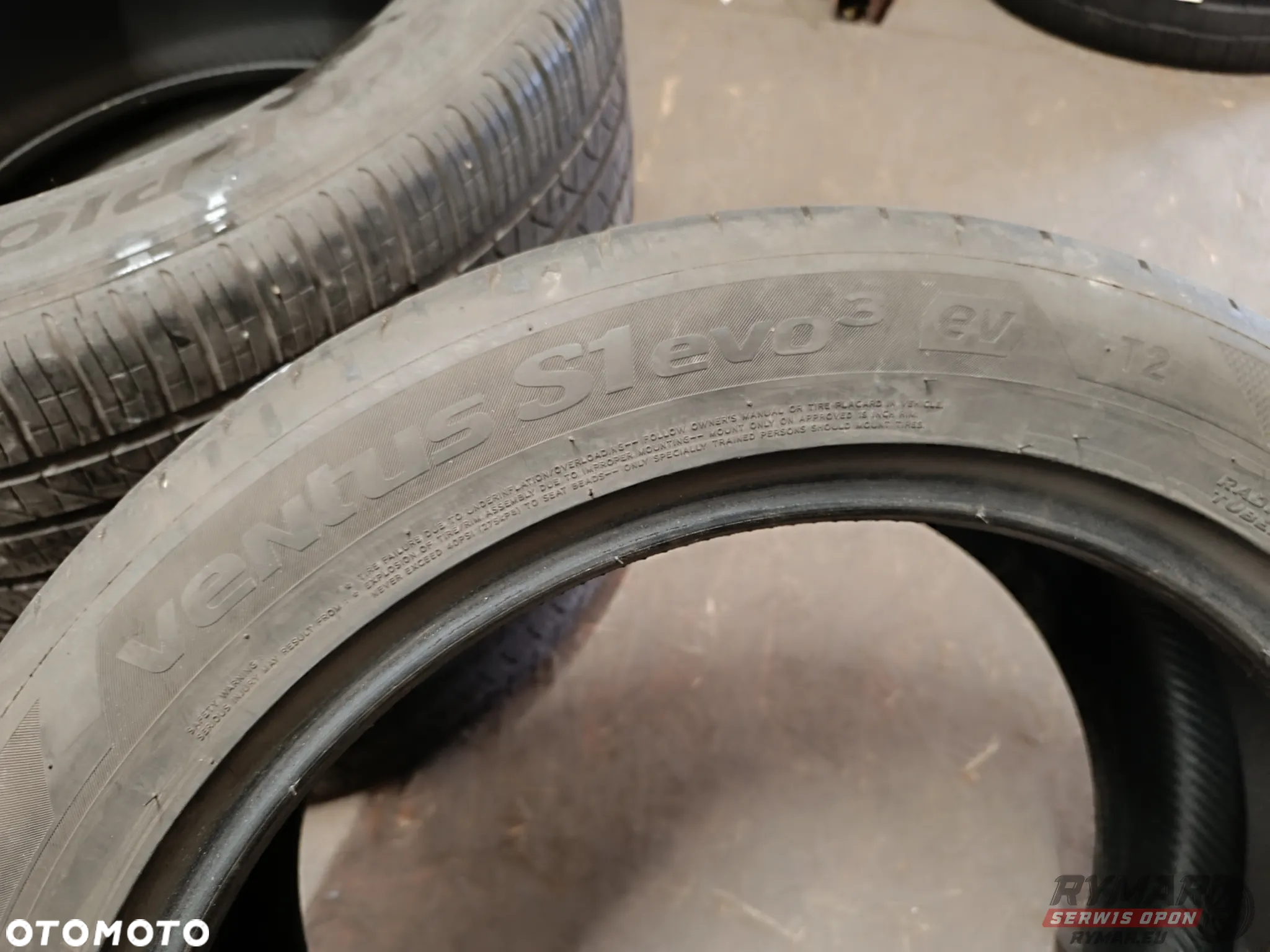 ŚLĄSK 4 X LATO 255/45R19 104W HANKOOK VENTUS S1 EVO3 KOMPLET - 7