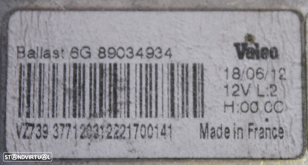 BALASTRO CITROËN DS5 - 4