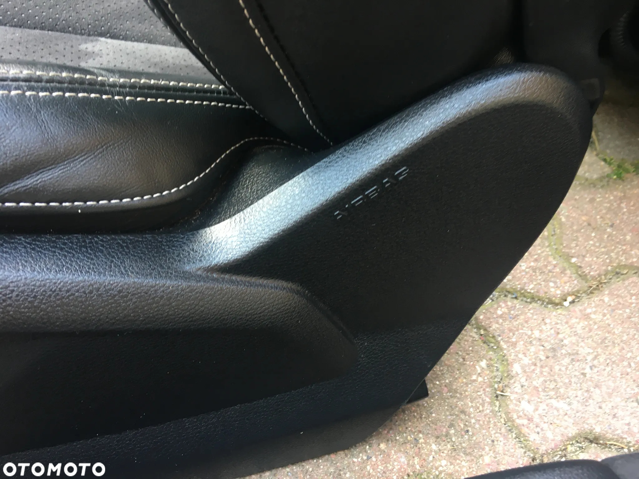 AUDI Q7 4M / S-Line / FOTEL FOTELE KANAPA BOCZKI TAPICERKA / SKÓRA CZARNA / 7 OSOBOWA / ISOFIX / ORYGINAŁ - 7