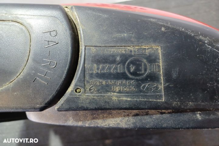 Oglinda stanga manuala E4022717 CU 3 PINI E4022717 CU 3 PINI Hyundai - 5