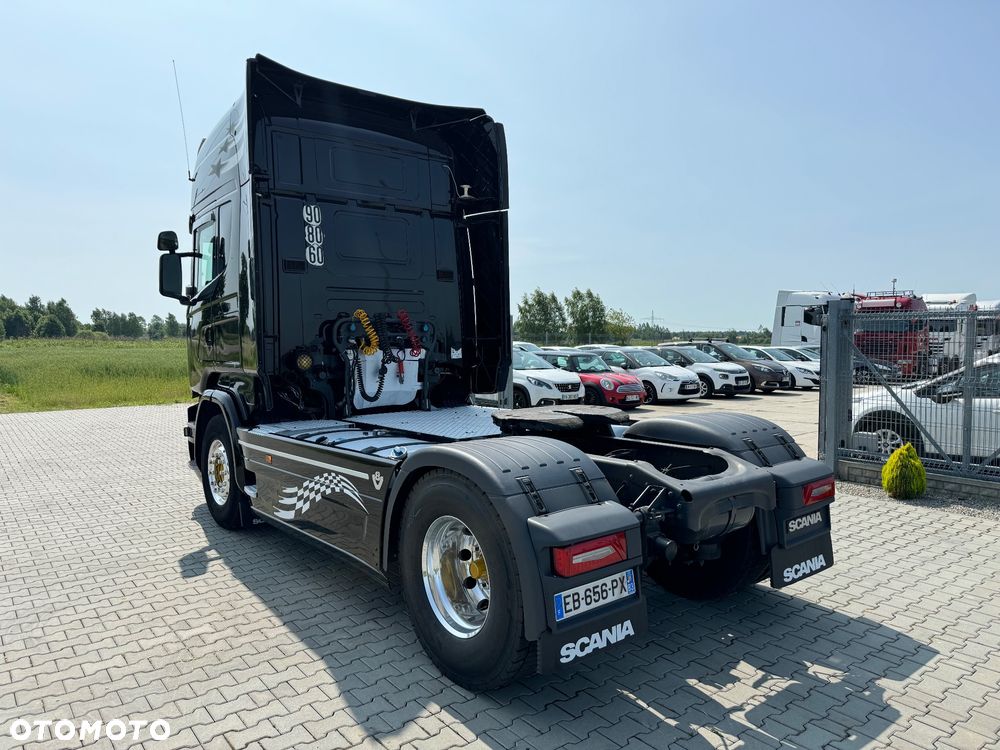 Scania R580 !! V8 !! Topline !! 6 poduszek !! Import France - 11