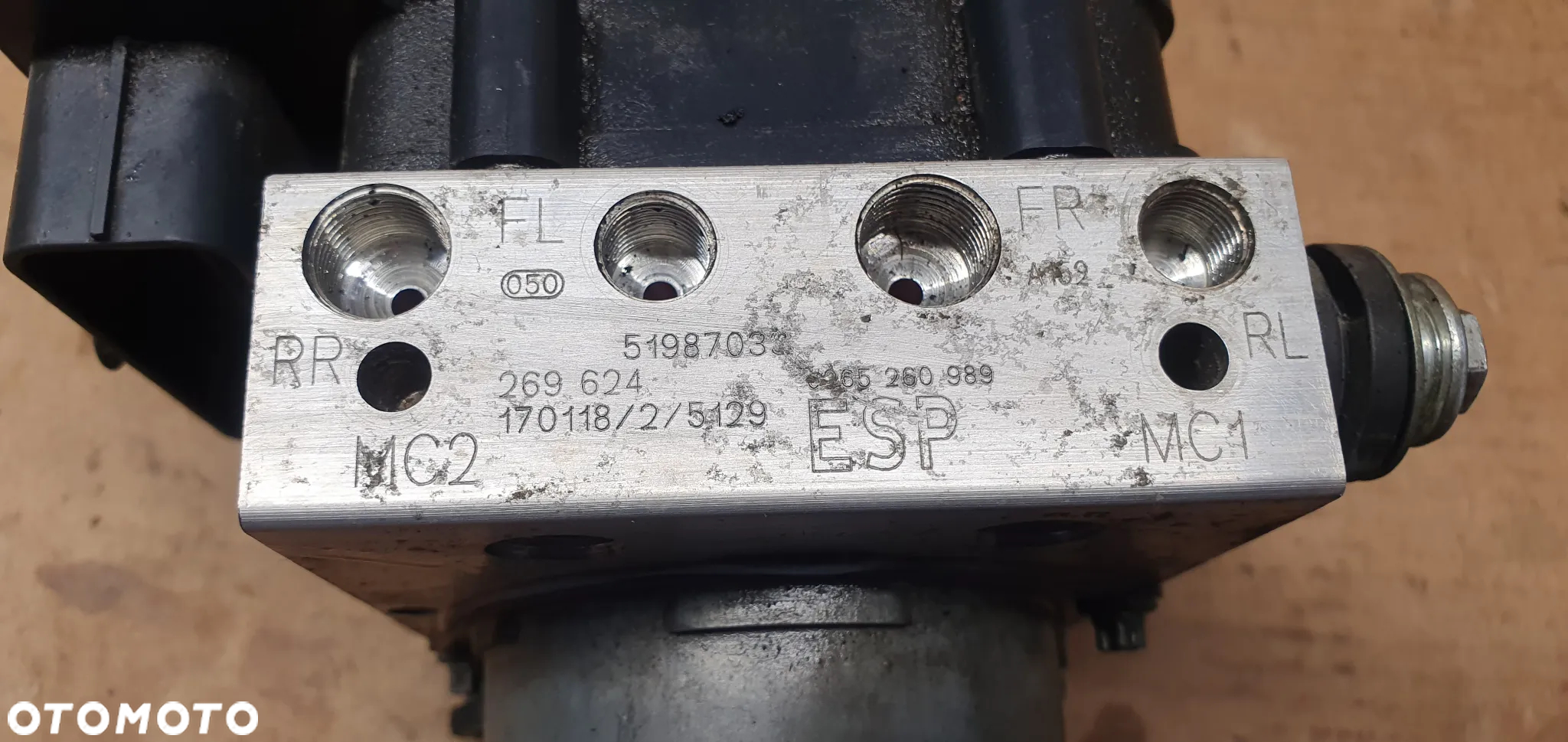 Pompa sterownik ABS ESP Citroen Jumper 00519870330 51987033 - 7