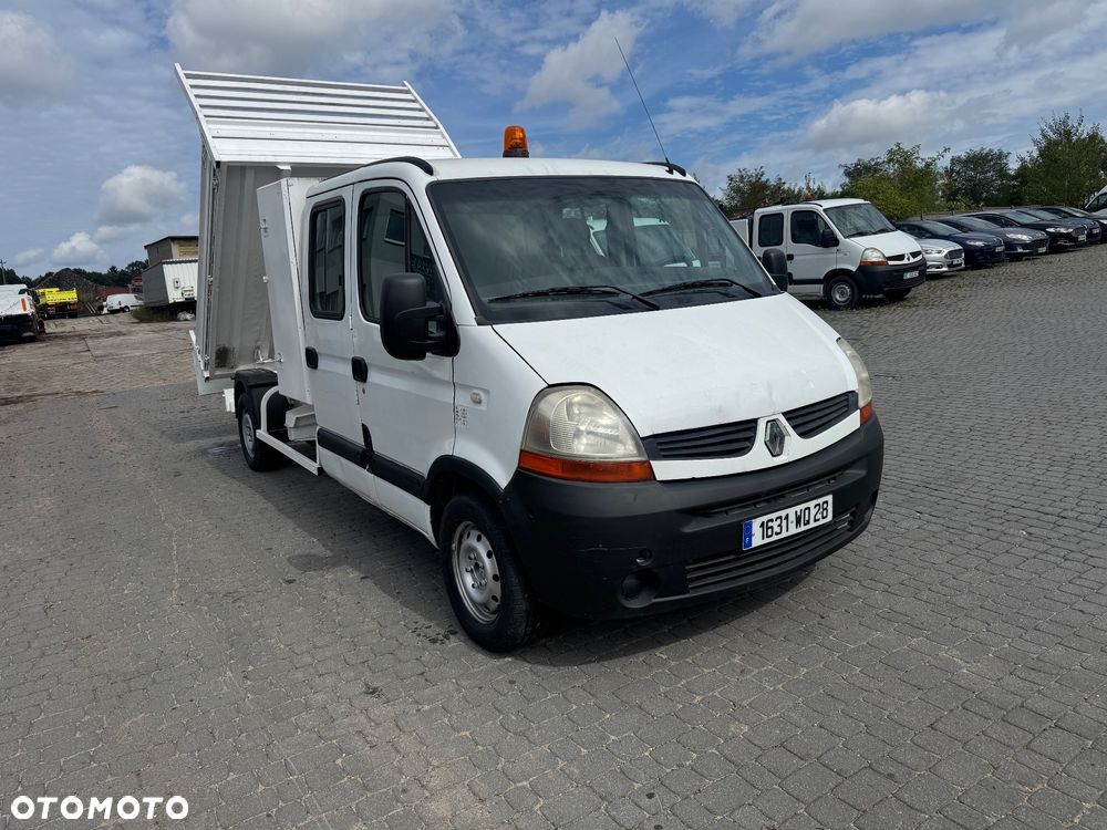 Renault Master 2007 r. Wywrotka Kiper Brygadówka 7 Osobowy Dubelkabina Dobelkabina Wywrot Doka - 4