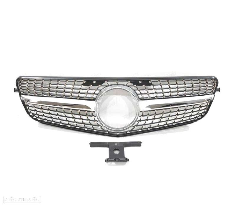 GRELHA FRONTAL MERCEDES W204 07-14 LOOK DIAMOND - 3