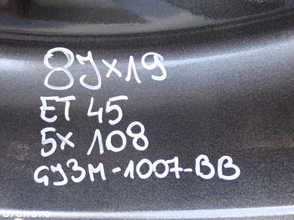 FELGI ALUMINIOWE LAND ROVER  FORD KUGA  8JX19  ET 45  5X108   GJ3M-1007-BB - 8
