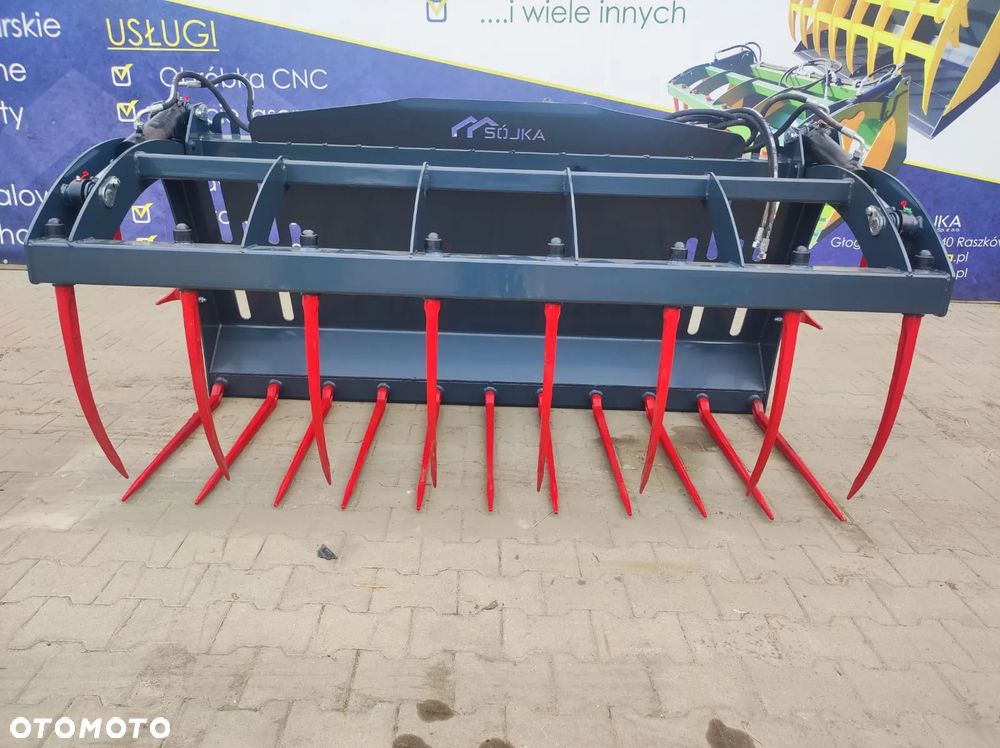 Krokodyl wzmocniony 200 cm, do ładowarki New Holland, Kramer, Schaffer, JCB, Weidemann - 4