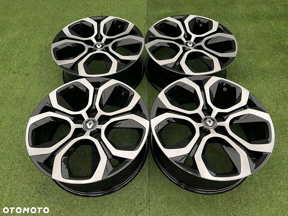 KOMPLET FELG FELGI ALU RENAULT CAPTUR 2 II MEGANE 18 5X114,3 ORYGINALNE - 4