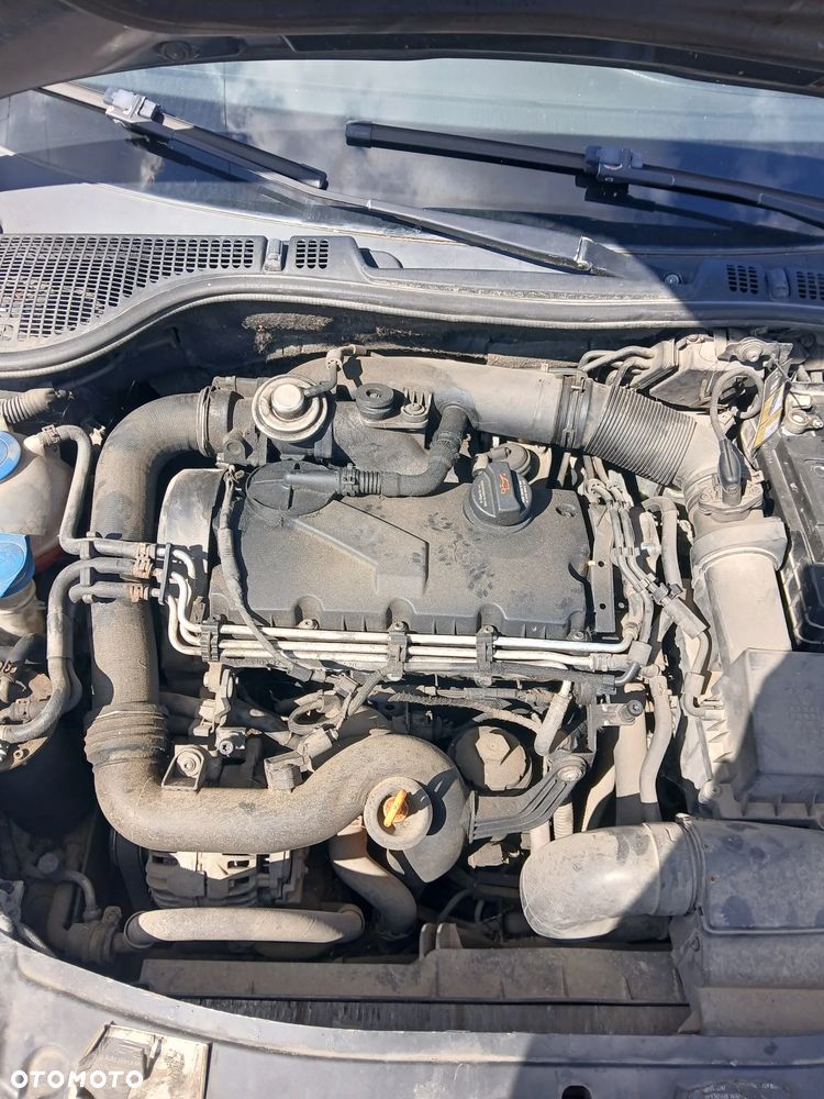skoda octavia II silnik 1.9 tdi BXE skrzynia JCR sanki belka przód tył wahacz zacisk zwrotnica - 2