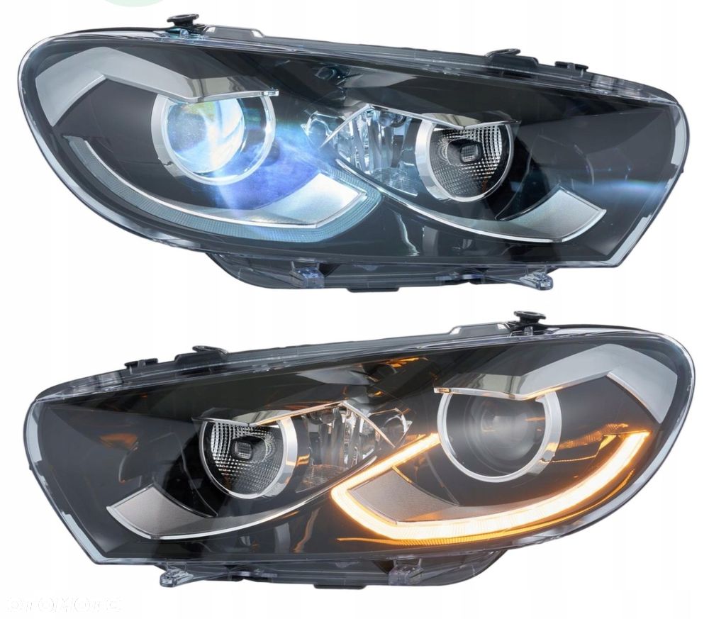 Reflektory Lampy kpl Vland Full Led Tuning VW Scirocco 3 III 1k8 2008-2014 - 1