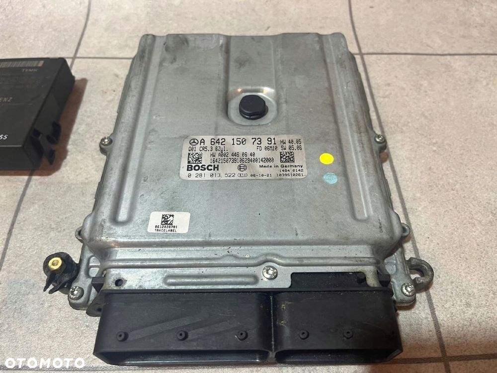 MERCEDES W221 3.0CDI KOMPUTER ECU STEROWNIK ZESTAW - 6