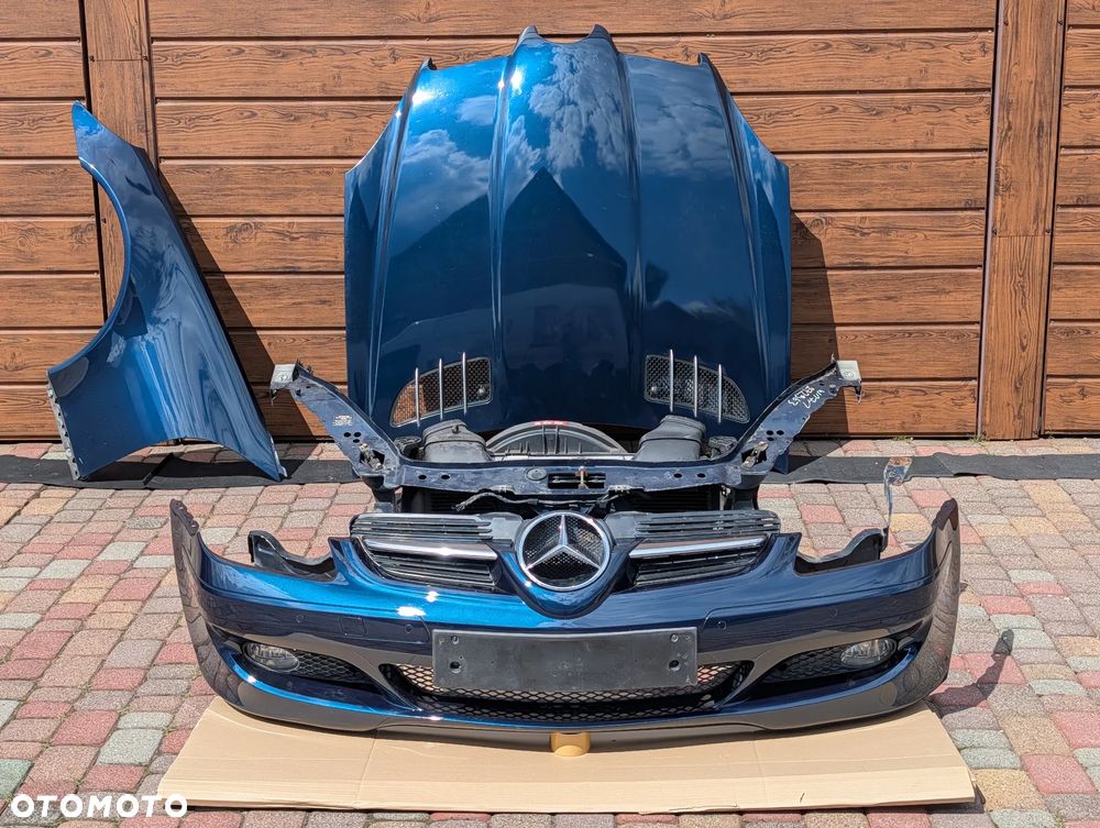 ZDERZAK PAS PRZEDNI MASKA BŁOTNIK PRZÓD MERCEDES SLK R171 W171 3.5 V6 C950 - 1