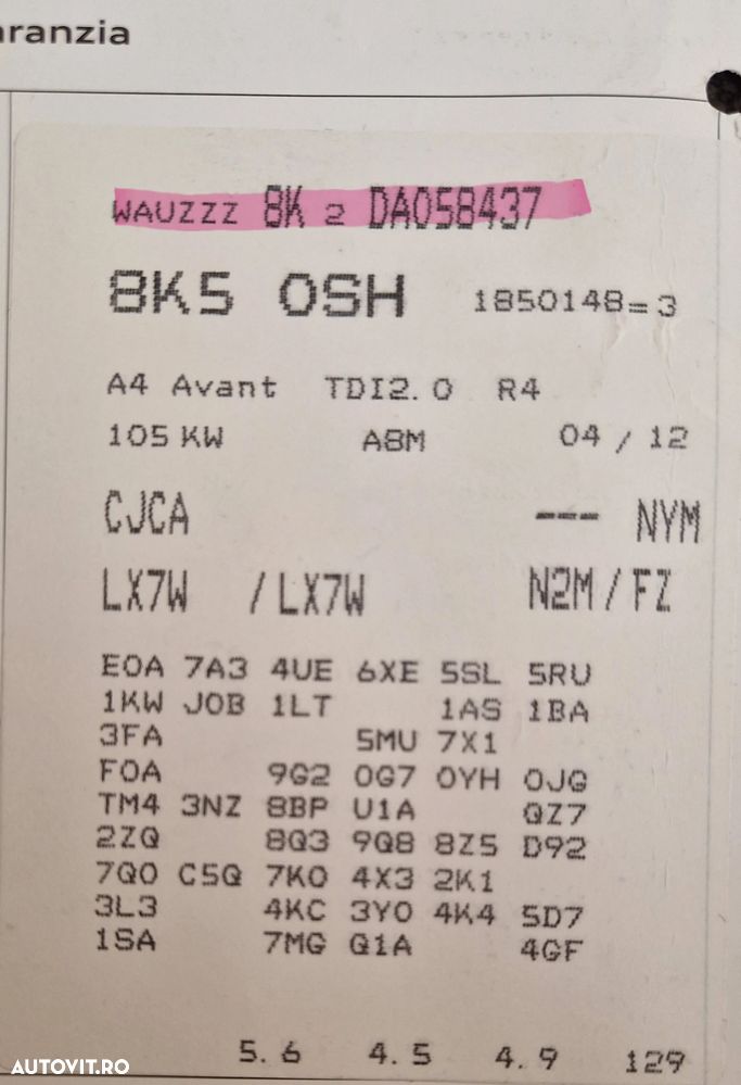 Audi A4 2.0 TDI DPF multitronic Ambition - 8