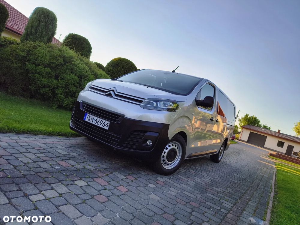 Citroën JUMPY L2H1 Long Klima Elektryka Tempomat Navi 2xDrzwi Boczne Dubel Kabina 6os Brygadówka Pdc - 7