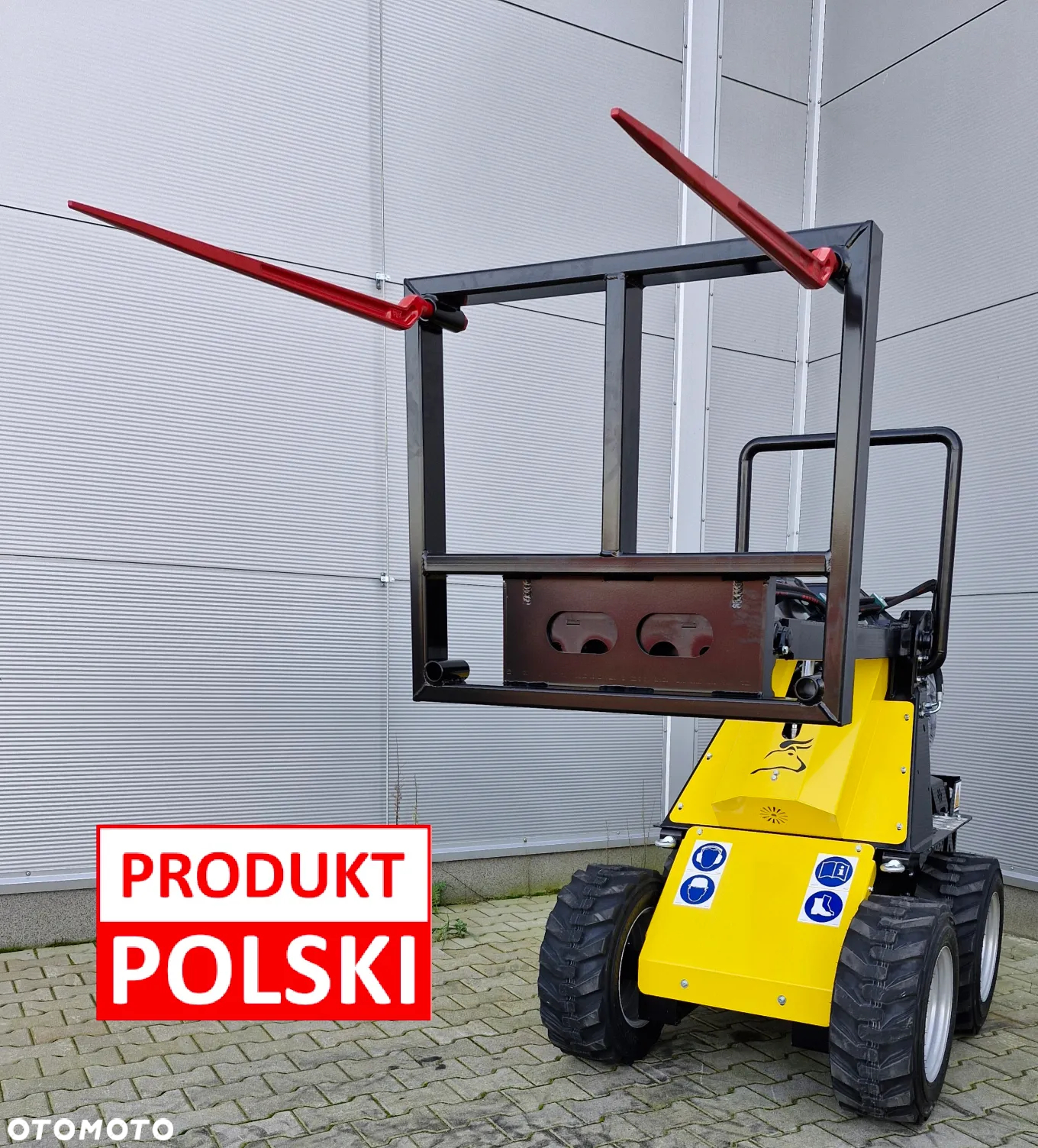 Inny TUR N525 Mini ładowarka Miniładowarka mini-ładowarka Polska produkcja skid steer - 3