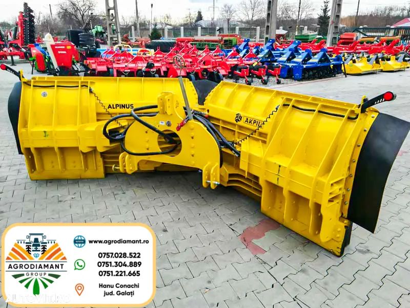 Akpil ALPINUS – Lamă zăpadă extensibilă hidraulic - 5