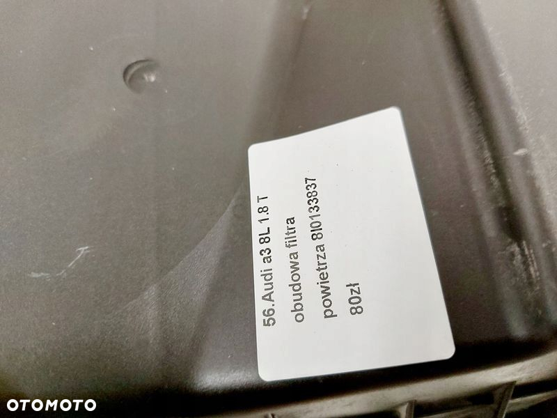 AUDI A3 8L 1.8 T OBUDOWA FILTRA POWIETRZA - 3