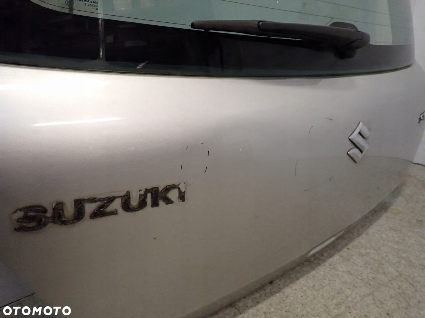 SUZUKI SWIFT MK6 04-09 KLAPA BAGAŻNIKA SZYBA TYLNA - 9