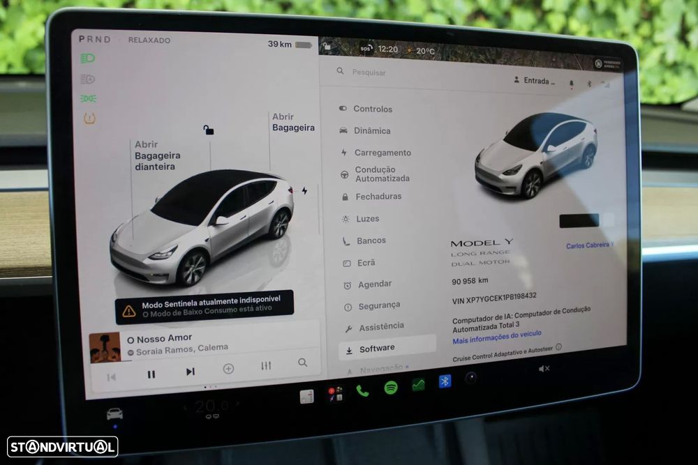Tesla Model Y Long Range Tração Integral - 20