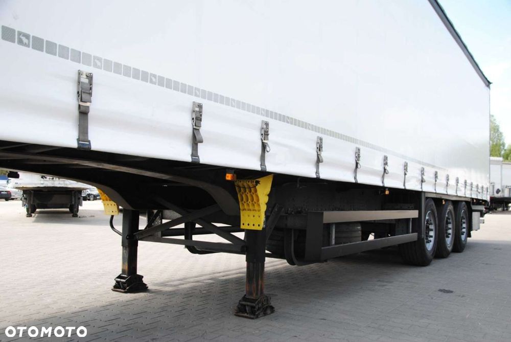 Schmitz Cargobull SCS kurtyna, podnoszona oś - 8