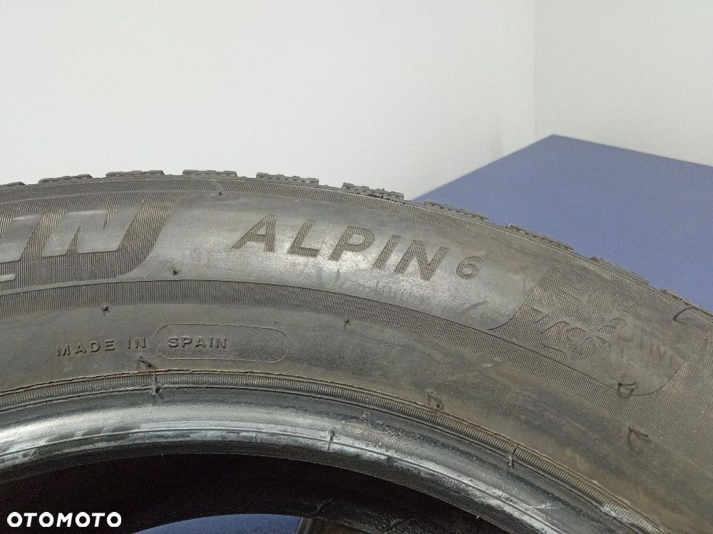 OPONY ZIMOWE MICHELIN ALPIN 6 225/55 R17 101V XL 2SZT - 3