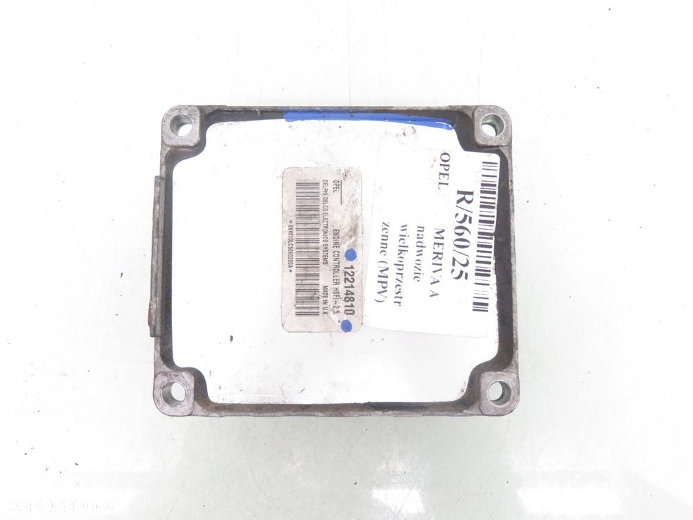 STEROWNIK OPEL MERIVA A 1.6 16V - Z 16 XE 12214810 - 5