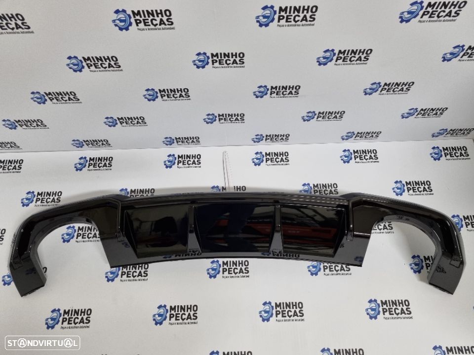 Difusor Traseiro Audi A3 8V Facelift Sedan/Cabrio Look RS3 (2016 a 2019) - 4