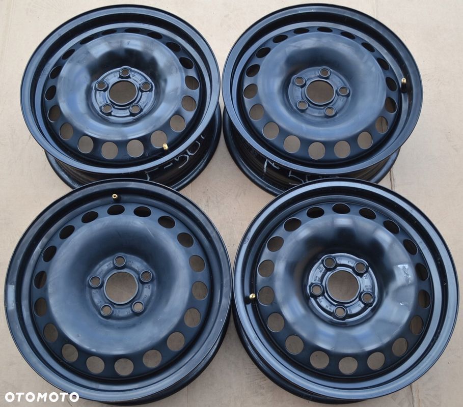 FELGI STALOWE OEM VW SKODA SEAT 5x100 5,5J15 ET 40 x4szt F-502 - 1