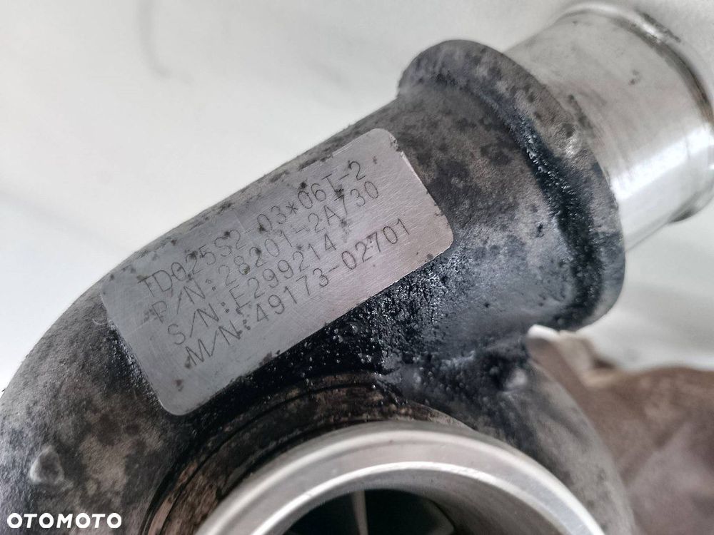 TURBINA Z KOLEKTOREM HYUNDAI I20 I 28201-2A730 - 2