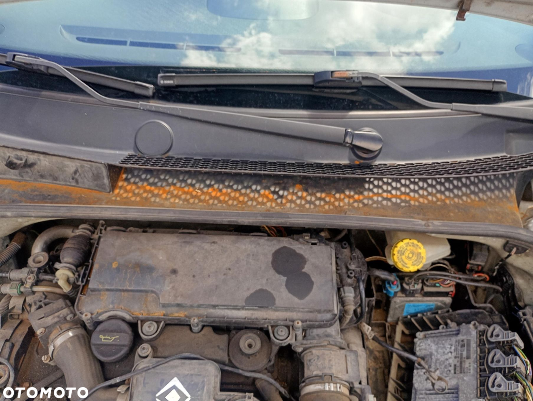 Citroen C2 03-09 MECHANIZM WYCIERACZEK PRZEDNICH PRZÓD - 2