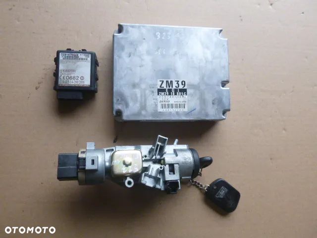 ZESTAW STARTOWY KOMPUTER STACYJKA IMMOBILIZER MAZDA 323F 1.6 16V LIFT 01-03 ZM39 - 11