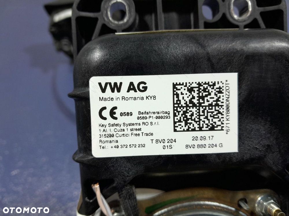SKODA OCTAVIA III LIFT DESKA KONSOLA AIRBAG PASY EUROPA - 9
