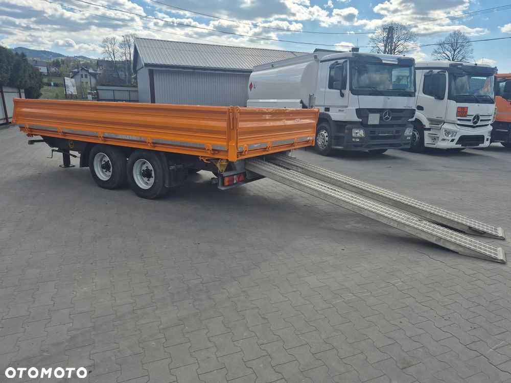Humbaur PRZYCZEPA WYWROTKA LAWETA TANDEM / HUMBAUR HTK 115024 - 16