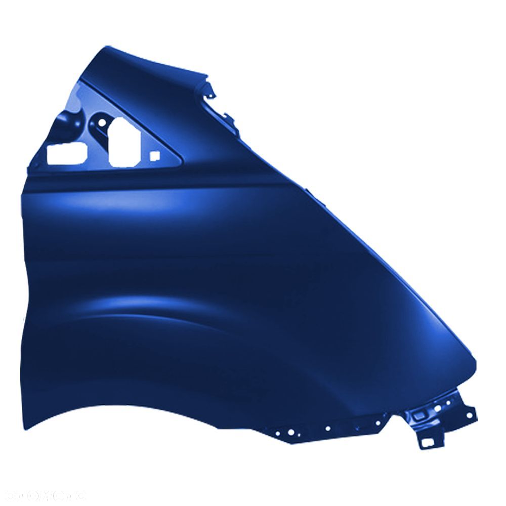 BLU Błotnik FORD TRANSIT TOURNEO CUSTOM I 3CYC prawy niebieski 2013-2017 przód InkBlue - 2