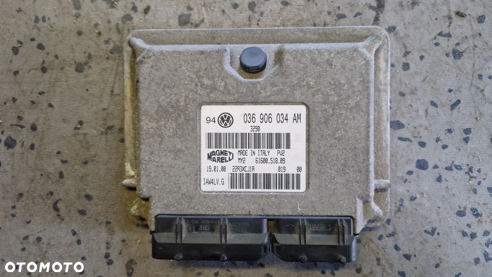 VOLKSWAGEN GOLF IV 1.6 16V STEROWNIK SILNIKA 036906034AM - 1