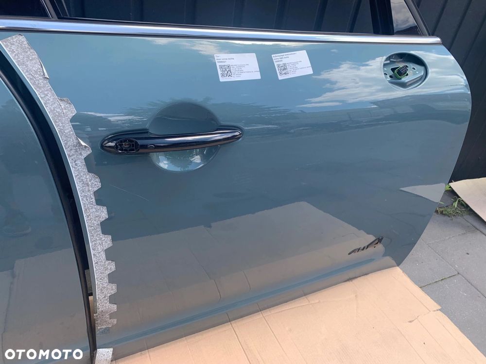 DRZWI PRAWA STRONA PRZÓD TYŁ MINI COUNTRYMAN F60 C4L SAGE GRUN - 4
