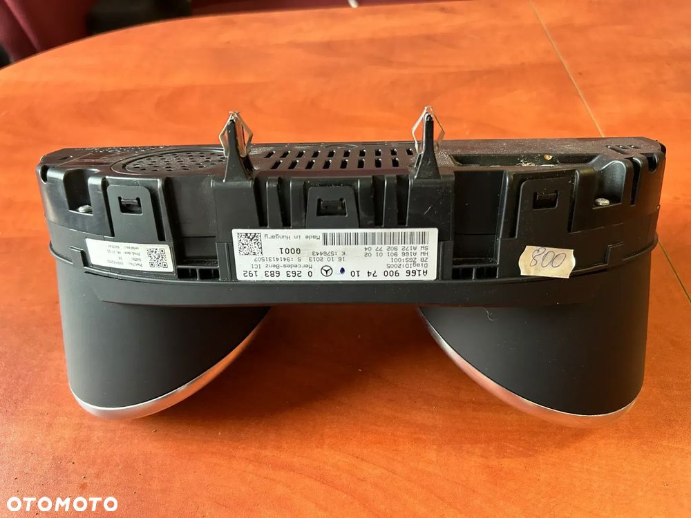 LICZNIK PRĘDKOŚCIOMIERZ MERCEDES ML W166 A1669007410 - 2