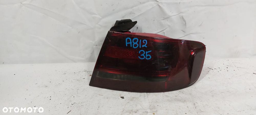 .  LAMPA TYL TYLNA PRAWA AUDI A4 B8 SEDAN BLACK SPORT TUNING - 1
