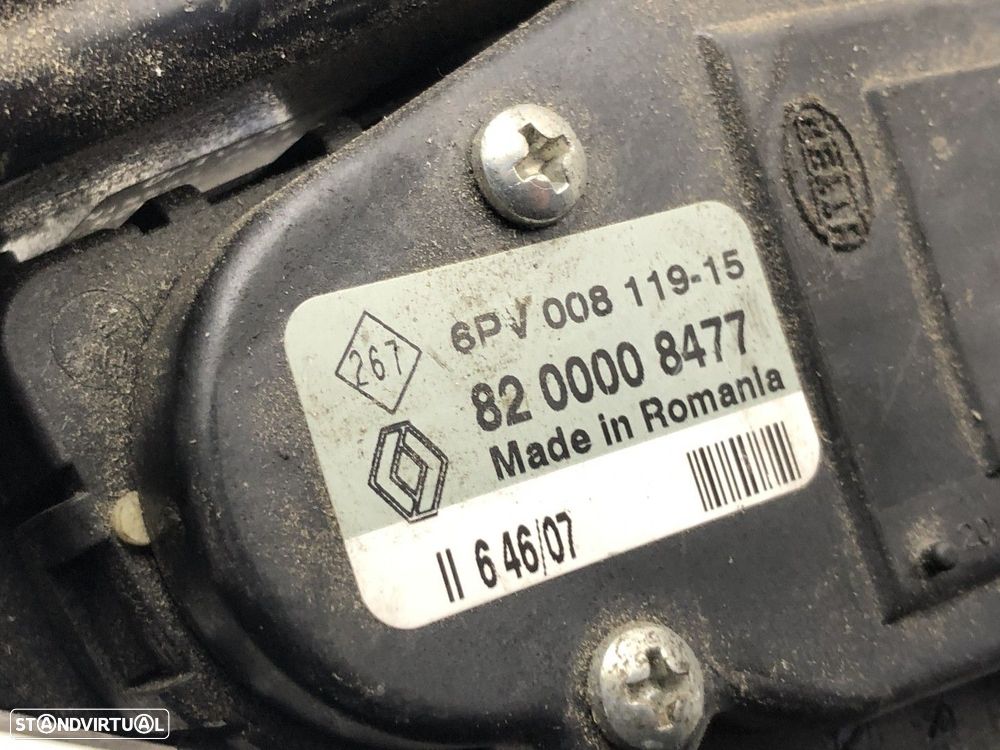 Pedal acelerador elétrico RENAULT TRAFIC II Box (FL) 1.9 dCi 80 REF. 8200008477... - 2