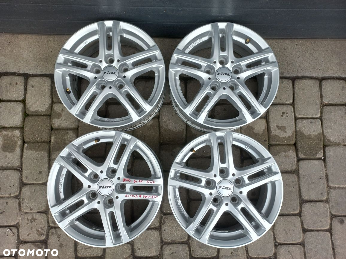 Felgi aluminiowe 15" 5x114,3 do Kia, Hyundai, Renault - 4