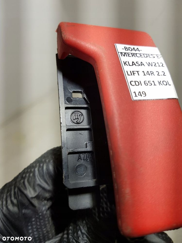 linka rączka otwierania maski a2048800900 mercedes e-klasa w212 lift eu - 4