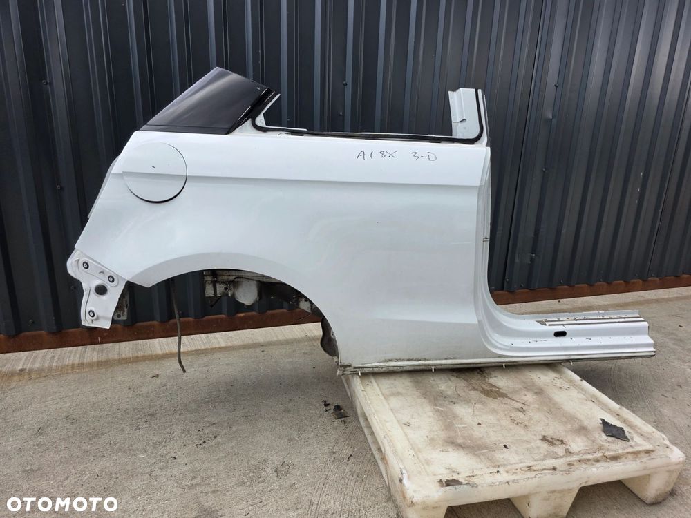 ĆWIARTKA BŁOTNIK PRÓG PRAWY TYŁ AUDI A1 8X 3-DRZWI 2010-2018 - 2