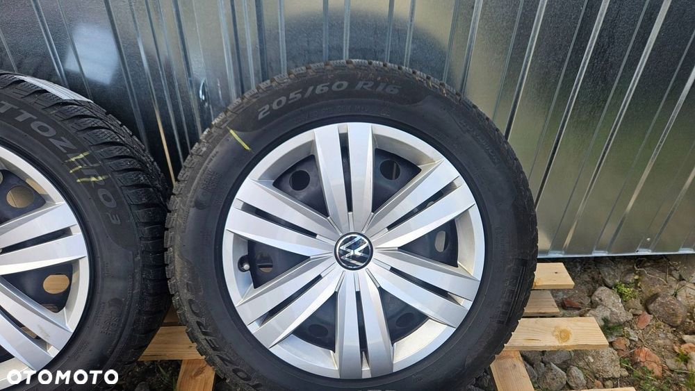 FELGI STALOWE KOŁPAK VW 16 6,5J ET48 5x112 5QA601027C/D - 5