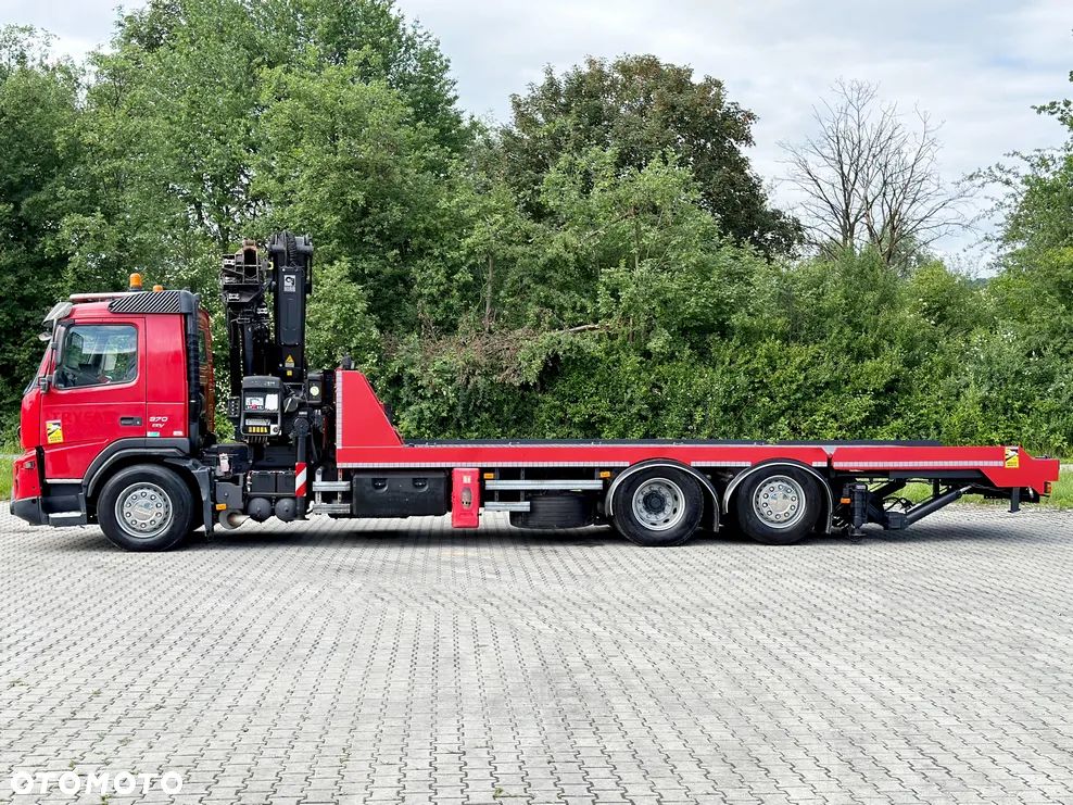 Volvo FMX 370 * LAWETA 7,90m * HIAB 377 EP - 5 HIDUO + PILOT * STAN BDB - 7