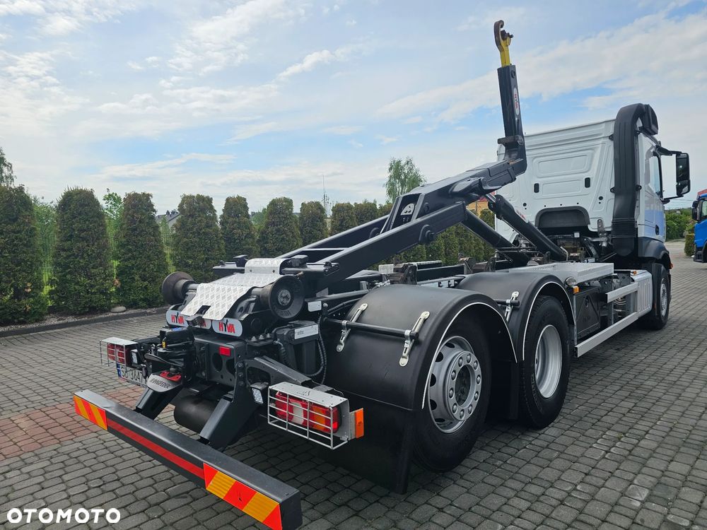 Mercedes-Benz ACTROS 2545 HAKOWIEC HYVA 22tony 6X2 Salon PL! - 13