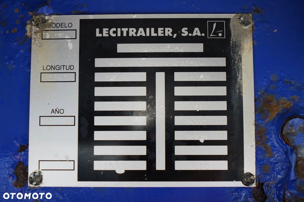 LeciTrailer / KONTENER / MOCNA PODŁOGA / BOKI OTWIERANE / - 32