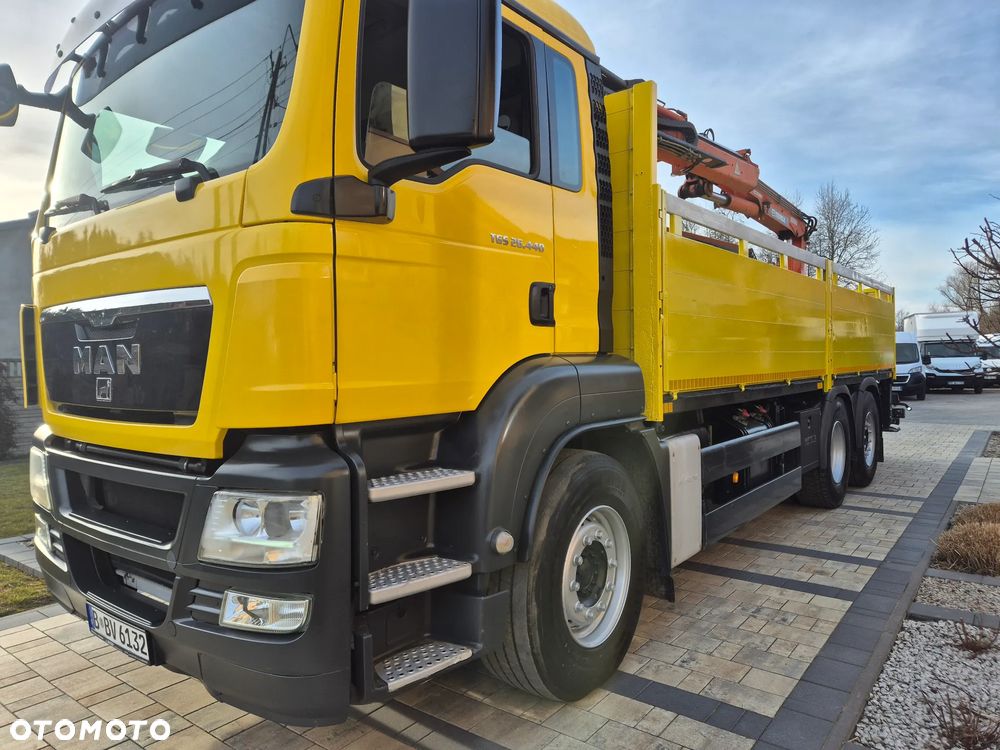 MAN TGS 26.440 6X2 HDS ATLAS TEREX 165 BUDOWLANY Sprowadzony - 18