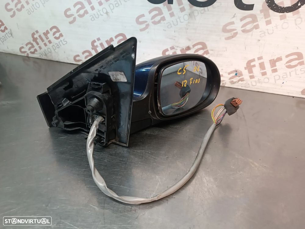 ESPELHO RETROVISOR CITROEN C5 01-08 DIREITO / ESQUERDO (RECOLHA AUTOMÁTICA) - 9